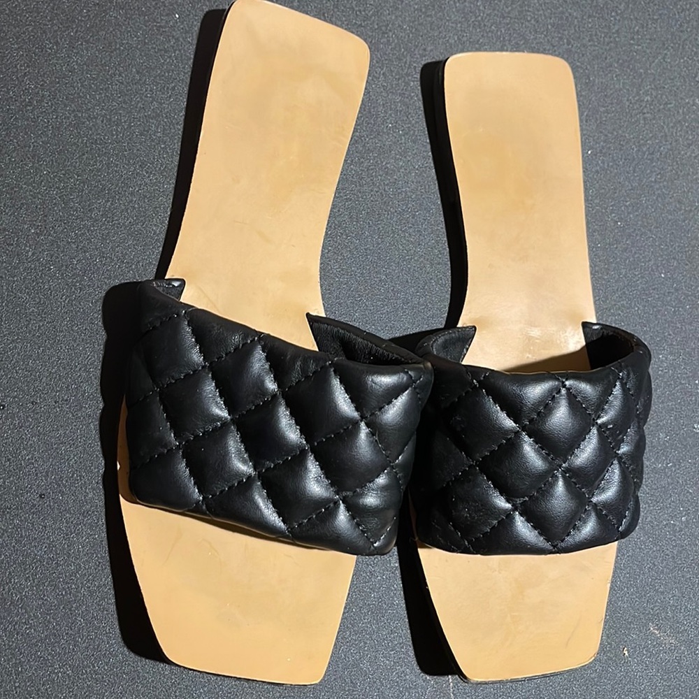 Black sandals